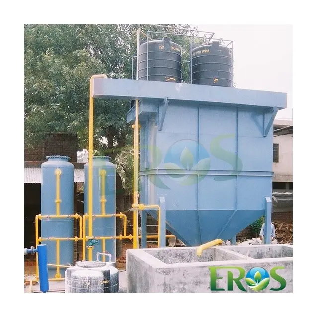 Usine de traitement des résidus pour les unités de fabrication bi-cycle traitement des eaux usées
