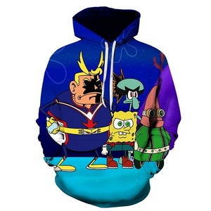 Custom Unisex 3-D พิมพ์ระเหิดรูปแบบ Plus ขนาดเสื้อ,3-D ระเหิดพิมพ์ Hoodies พิมพ์ Pullover Hoodies - Product Image 4