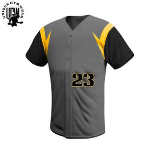 Vêtements de sport de baseball et softball pour hommes de haute qualité dernière conception respirant confortable impression par sublimation numérique prix d'usine - Product Image 5