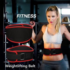 Custom Logo Fitness Weightlifting Training Adjustable Nylon Gym Weight Lifting <b>Belt</b> Wholesale <b>Belt</b> - Product Image 3