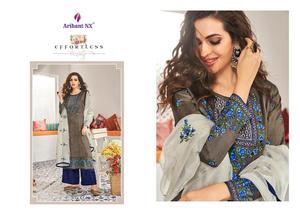 Mascarilla de seda de diseñador, conjunto de ropa de boda india, pakisatni, kurti, plazo, Super hit, plazzo, dupatta, 2023 - Product Image 4