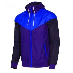 Chaquetas de invierno de nailon personalizadas, cortavientos impermeables, cremallera, serigrafía informal, técnicas de sublimación, opciones de talla grande - Product Image 2