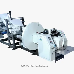 Mesin Kantong Kertas Penjualan Laris dengan Mesin Kantong Kertas Mewah Pencetak Mesin Kantong Kertas Semi-otomatis Tanpa Pegangan