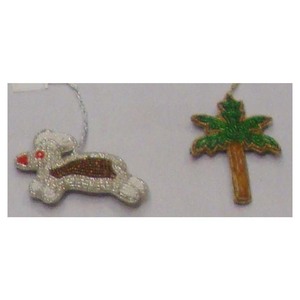 Christmas Hanging Decoration Rabbit & Tree Shape Latest Ornament - Product Image 1