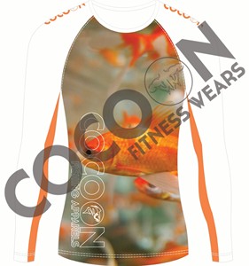 Rendimiento de pesca 2023 nueva camisa sublimada diseño de arte personalizado tela que absorbe la humedad - Product Image 3
