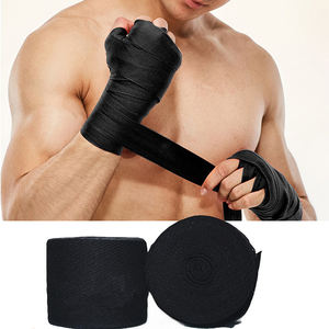 Meilleurs bandages de boxe personnalisés avec logo pour l'entraînement MMA, fabrication OEM, nylon durable et respirant à bas prix, Sialkot - Product Image 6