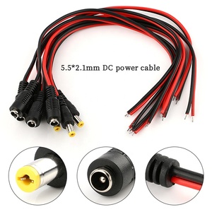 5.5*2.1 MÉT DC cáp điện nữ ổ cắm jack cắm kết nối dây <span class=keywords><strong>12V</strong></span> 5521 DC điện Pigtail Cáp - Product Image 2