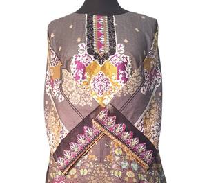Abiti da <span class=keywords><strong>donna</strong></span> di alta qualità in cotone <span class=keywords><strong>viscosa</strong></span> Rayon Jacquard con stampa digitale Designer Kurti-Punjabi design dal Pakistan - Product Image 2