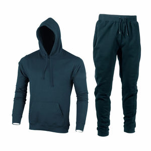Unisex wash sweatshirt and jogger <b>set</b> casual track suit - Product Image 3