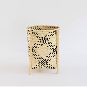 Juego de 3 macetas de bambú con soporte, cesta de bambú, venta al por mayor en Vietnam - Product Image 4