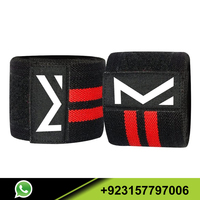 Soutien pour les genoux, accessoire de gymnastique, disponible en vente en gros, enveloppes pour l'entraînement de musculation et la musculation