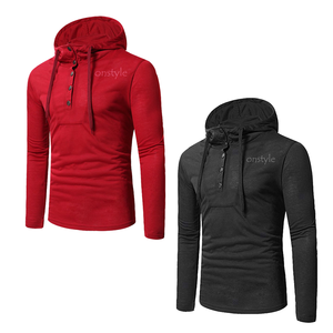Sudaderas con Capucha Personalizadas de 280 Gsm 320 Gsm para Invierno, 100% Poliéster, Impresión DTG, Resistentes al Viento, Transpirables, Estilo Vintage Lavado al Ácido - Product Image 1