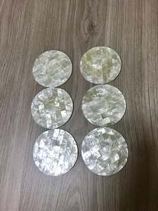 Serpillière incrustation de sous-verre en bois nacre & MFD, article fabriqué à la main, fabricant indien avec produit en vente - Product Image 4