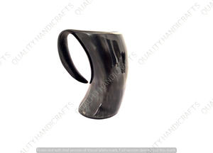 Taza de chupito para beber con cuerno de búfalo doméstico de 18oz, superventas, taza de cuerno vikingo artesanal de calidad para fiesta directa de fábrica - Product Image 6