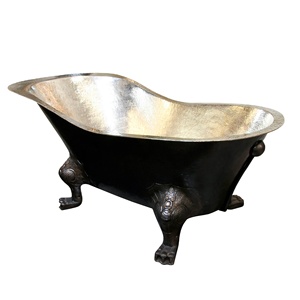 อ่างอาบน้ำทองแดงโบราณดีไซน์มาตรฐานสูงโครงสร้างโลหะสินค้ามาใหม่ - Product Image 1
