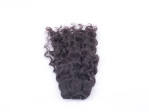 Extensions de cheveux bouclés vierges premium, sélectionnées et raffinées, cheveux indiens Remy, double trame tissée à la machine, boucles permanentes naturelles - Product Image 4