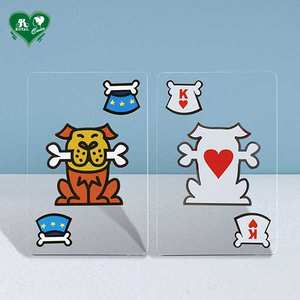 Watchdogs – cartes de Poker imperméables en plastique transparent - Product Image 2