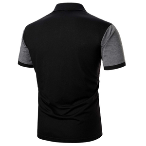 Camiseta de polo para hombre de alta calidad, impresa y bordada personalizada con logotipo OEM, patrón sólido, manga corta, Golf, talla grande, Vintage - Product Image 3