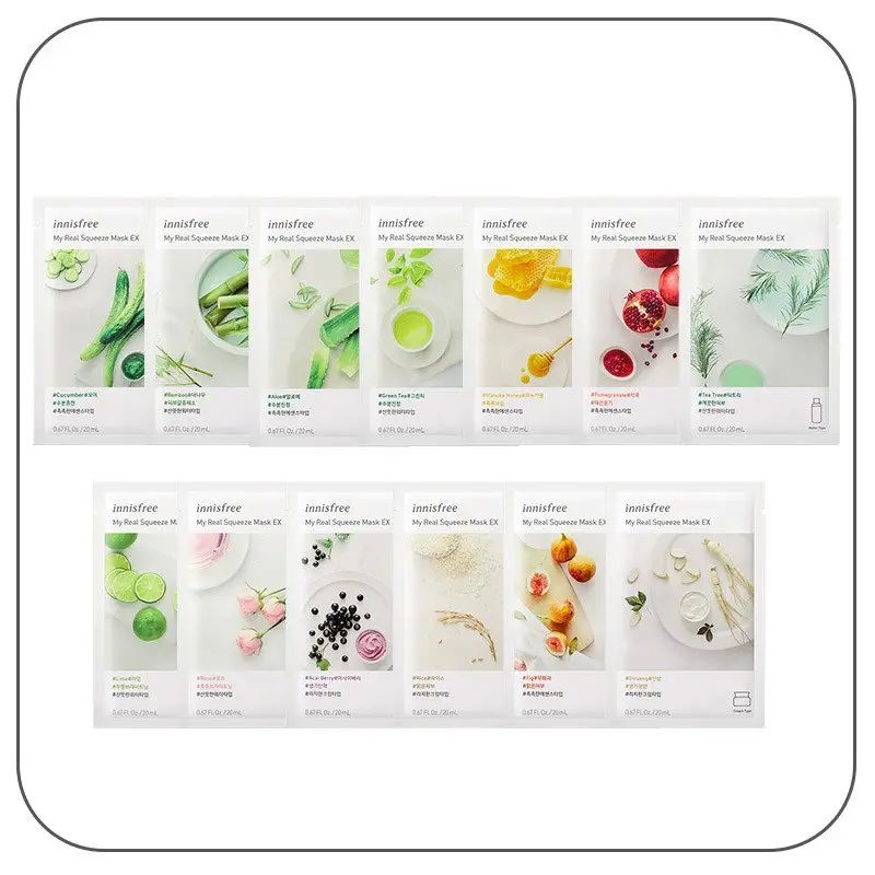 Bestseller-Maske MY REAL SQUEEZ MASK PACK 20ml_innisfree