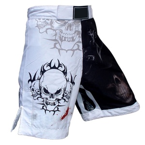 High Quality Breathable Quick Dry Durable Light Weight MMA Shorts 100% Polyester Martial Arts Wear Stretch Unisex S.A Sports - Product Image 4