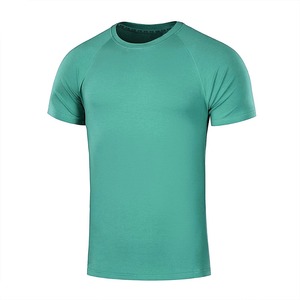 Camisetas personalizadas para hombre con cuello redondo de color manga corta de calidad superior buen diseño camiseta lisa para hombres/mujeres - Product Image 3