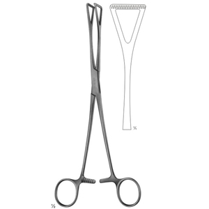 Pinzas quirúrgicas Collin de 23cm, manual de acero inoxidable, certificado CE, garantía de por vida, logotipo personalizado, instrumentos quirúrgicos - Product Image 6