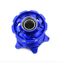 KKE D'alliage D'aluminium De Moto CNC Usinées Moyeu Ensemble Compatible avec KTM EXC 125 SXF 350 XC-F 450 Orange Ou Bleu