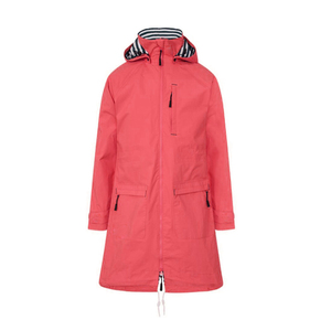 Custom <b>Waterproof</b> Canvas Safari Workwear Rain <b>Jacket</b> Reflective Details Hooded Windproof Polyester Shell Full Zip Outdoor - Product Image 1