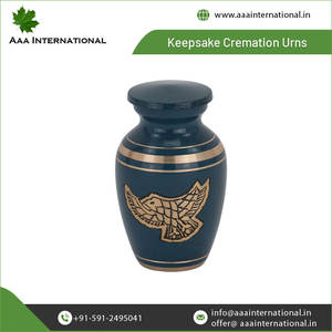 Urnas de recuerdo de grabado fino azul real, colección de ceniza de alta calidad, el mejor precio del mercado - Product Image 6