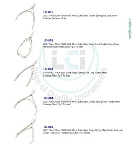 Tijera para uñas postizas de acero inoxidable portátil de alta calidad, logotipo personalizable, pinzas para manicura, cuidado de belleza, cuidado Personal - Product Image 6