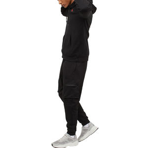 Classic Men's 100% Cotton Hoodies with Embroidered Custom Logo ODM Supply for <b>Winter</b> Solid Pattern and Hooded Collar - Product Image 4