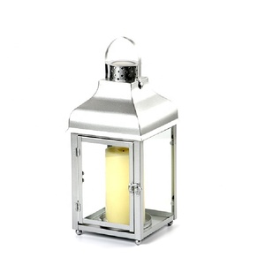 Marvelous Design European Style Stainless Steel <b>Candle</b> <b>Holder</b> 2025 New Stylish Decorative Metal <b>Lanterns</b> Hot Selling - Product Image 1