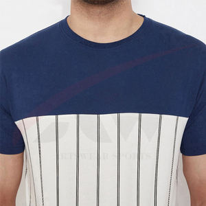 Camisetas de gimnasio de algodón con estampado de logotipo personalizado de alta calidad para hombre, ropa de verano de manga corta con dos colores al por mayor - Product Image 4