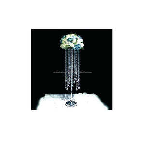 Florero de Metal chapado en oro para decoración del hogar y de la boda, maceta de Metal para flores, precio al por mayor - Product Image 5