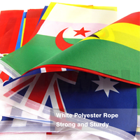Stock 24h 32 drapeau à cordes bannière personnalisée fanion fête événements Bars décorations drapeaux à cordes
