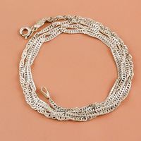 Cadena de plata de ley 925 hecha a mano para hombre, joyería a la moda, último diseño, precio de fábrica al por mayor