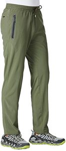 Pantalon de survêtement en nylon pour hommes, personnalisé, 100%, pantalons coupe-vent avec fermeture éclair élastique, vente en gros - Product Image 4