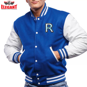 Veste en molleton de coton unisexe de haute qualité, col montant avec broderie en chenille, tissu à la mode, nouvelle condition - Product Image 3