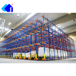 คลังสินค้าอัตโนมัติ Racking ระบบวิทยุแร็ครถรับส่งที่มีพาเลทวิ่ง - Product Image 5