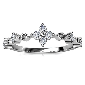 <span class=keywords><strong>Argent</strong></span> 925 <span class=keywords><strong>Fine</strong></span> Jewelry Daisini orné de cristaux <span class=keywords><strong>Swarovski</strong></span> Trendy Fashion Vayne Princess Layered Ring for Women - Product Image 1