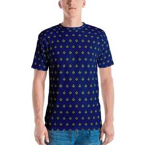 Vente en gros T-shirt à imprimé DTG surdimensionné avec logo personnalisé T-shirts maçonniques en coton à col arrondi pour hommes - Product Image 3