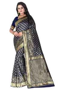 Les plus beaux vêtements de mariage Saree en soie avec pièce de chemisier Les femmes indiennes portent des vêtements bon marché à bas prix en gros Surat Alphanumero - Product Image 2