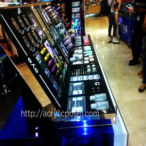 Colorful Design Cosmetic Display Counter with Metal Stand Shop Showcase Furniture <b>Makeup</b> Furniture Pen <b>Holders</b> - Product Image 3