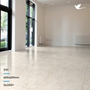 Finition polonaise en céramique de qualité supérieure indienne antidérapante bonne conception Carreaux de mur et de sol en porcelaine 600x600mm Carreaux de porcelaine - Product Image 3