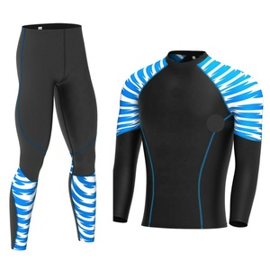 <b>Men's</b> Compression <b>Base</b> <b>Layer</b> Yoga Long Sleeve Fitness Gym Sport Blouse Tee Four-Way Stretch Quick Dry - Product Image 2
