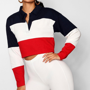 Nouvel arrivage de hauts courts pour femmes de grande taille Sweat à capuche XL avec broderie à col haut Décoration Débardeur court d'été Style - Product Image 3