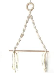 Porte-papier hygiénique en macramé fait à la main, vente en gros - Product Image 3