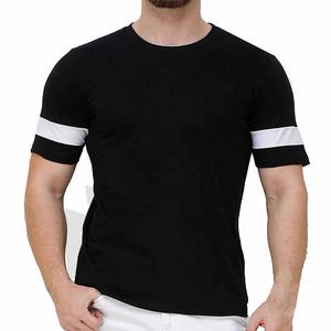Camisetas Unisex de alta calidad 100% algodón de gran tamaño satén ganchillo patrón sólido impresión Digital diseño de logotipo personalizado para hombres - Product Image 2