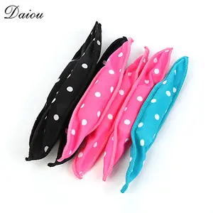 Customize DIY Sponge Curly Hair Styling Tools Wave Point Soft Sleep Foam Pillow Hair Curler Roller