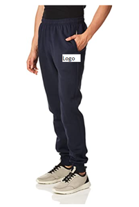 กางเกงซับเหงื่อสำหรับผู้ชาย,กางเกงขายาวกันหนาวผ้าฝ้าย50% โพลีเอสเตอร์50% จากบังกลาเทศ - Product Image 6